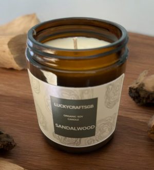 Sandalwood Eco Soy Candle